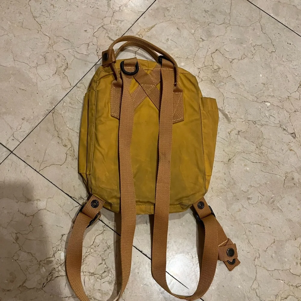 Kånken Yellow Backpack - Picture 2 of 2